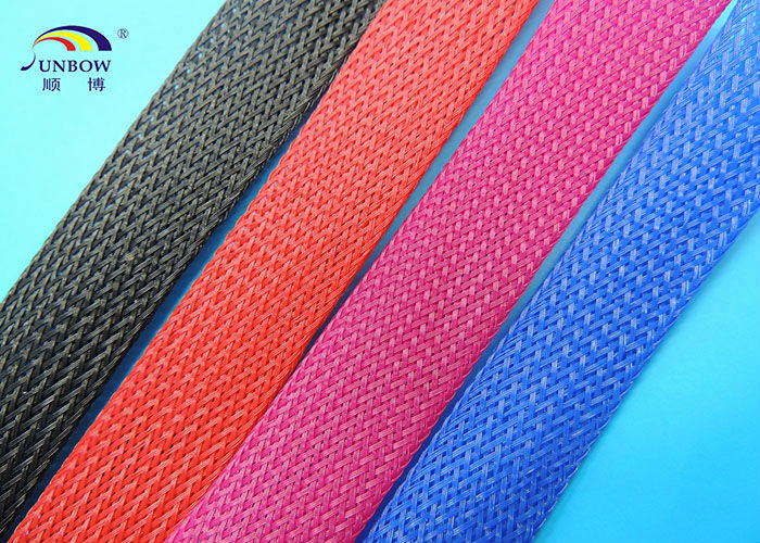 31.8MM Black Nylon Multifilament Braided Sleeving for Fishing Rod