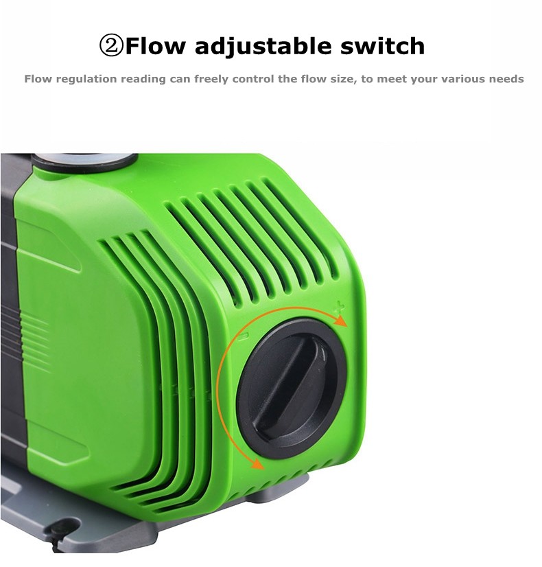 15/20/40W Hydroponics Aquarium Mini Pond Pumps Submersible Water Pump 220V
