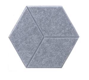 China Carved Hexagonal Acoustic Panels Sound Proofing Home Studio Workspace wholesale