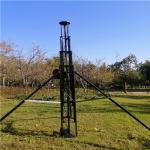 Telecom 30M Sectional Aluminum Guyed Cell On Wheel Tower