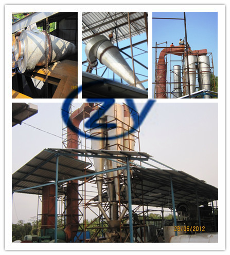 Cassava Potato Corn Starch Machine Spin Flash Dryer Energy Saving 380v 50hz