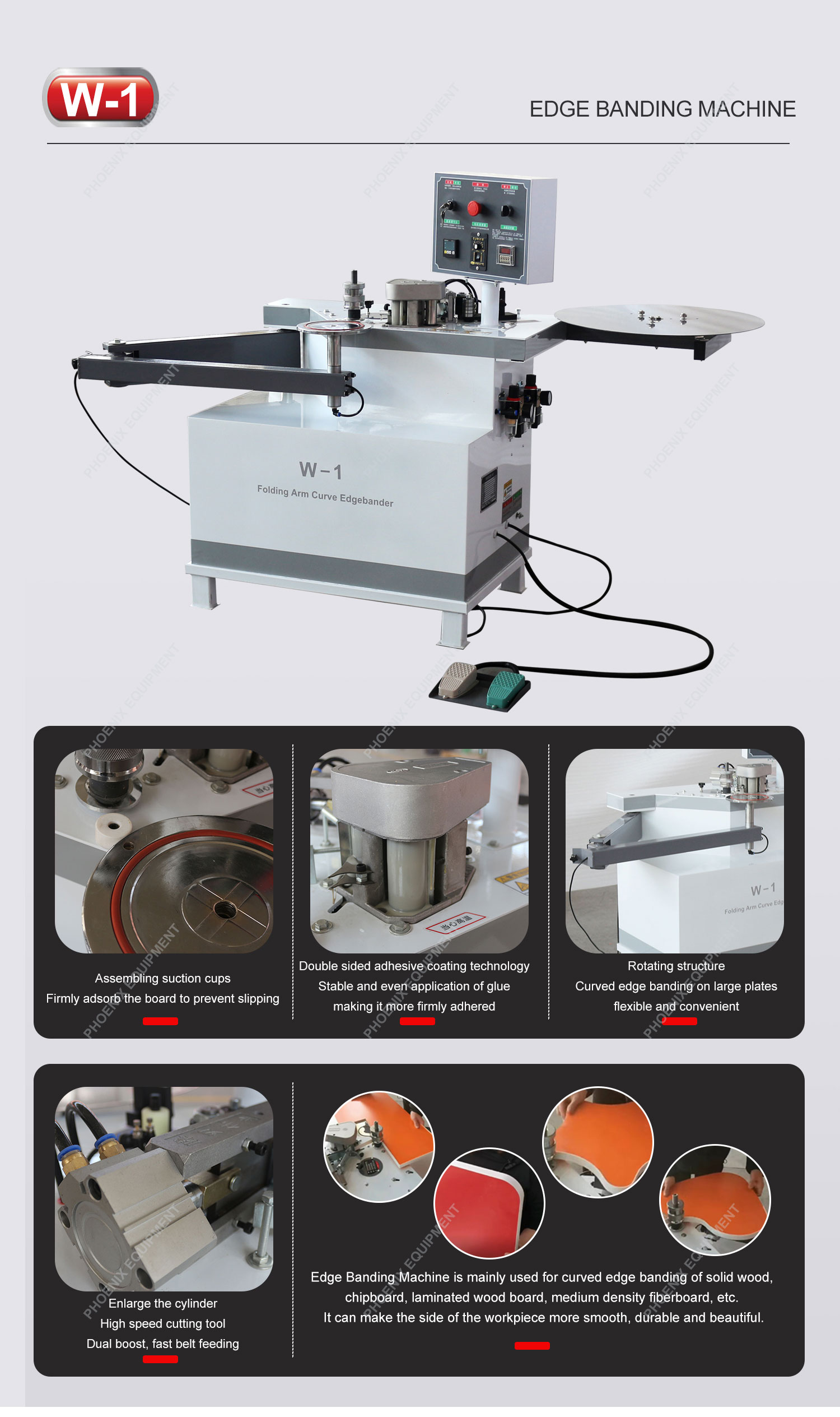 Manufacturing Plant Portable Hot Melt Glue for Edge Banding Tape Trimmer Hand Machine