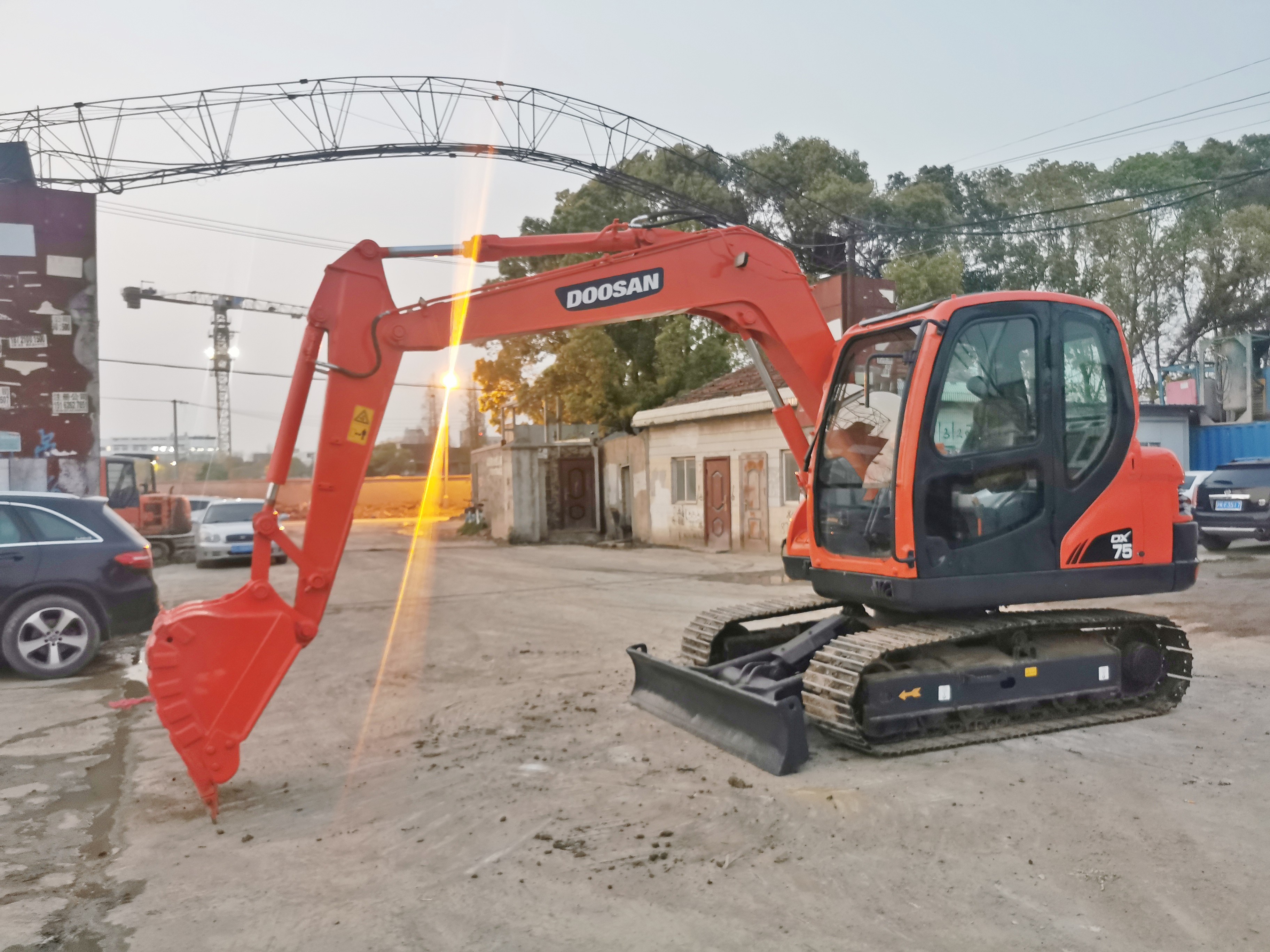 Original Doosan DX75 Mini Excavator 2020 Model with 500 Working Hours