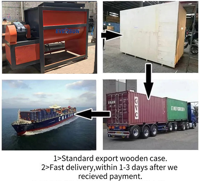 Multifunctional Horizontal Ribbon Blender Ribbon Blade Mixer For Dry Powders