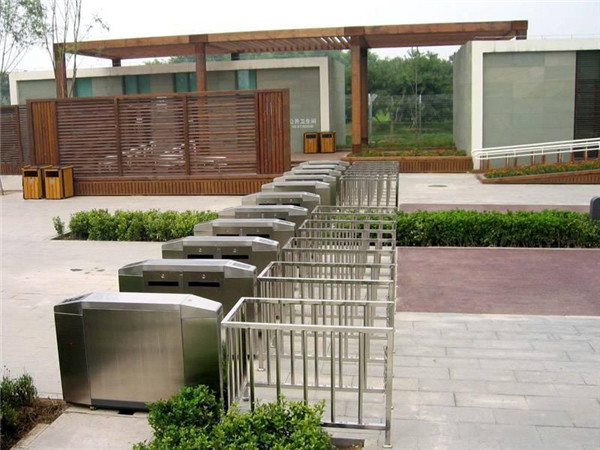 Brushless Motor Waist Height Turnstiles