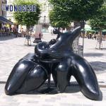 Customized 3D Casting Bronze Sculpture Metal Art Fat Female Family