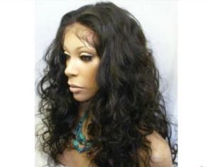 China Density 150% Human Hair Front Lace Wigs Kinky Curly With Baby Hair wholesale