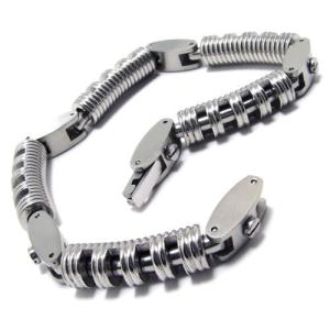 China High Quality Tagor Stainless Steel Jewelry Fashion Men's Casting Bracelet PXB081 wholesale
