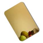 316 316L Mirror Finish Stainless Steel Sheet PVD Gold Color 0.3 - 3mm