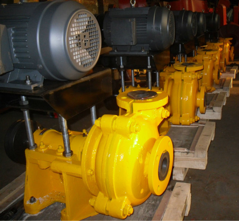 Single Staged Mining Slurry Pump Diesel Sludge Pump Centrifugal Theory 1-18 Inches