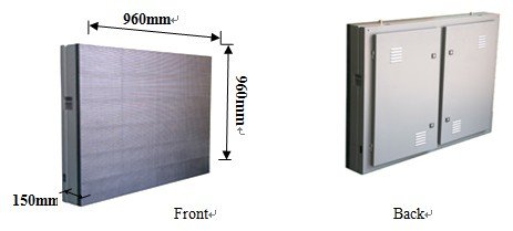 10mm Large Led Digital Billboards Advertising , Full Color Led Signs Outdoor 100Grade