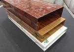 Artist Aluminum Alloy Commercial Ceiling Tiles / Square Tube Screen Ceiling