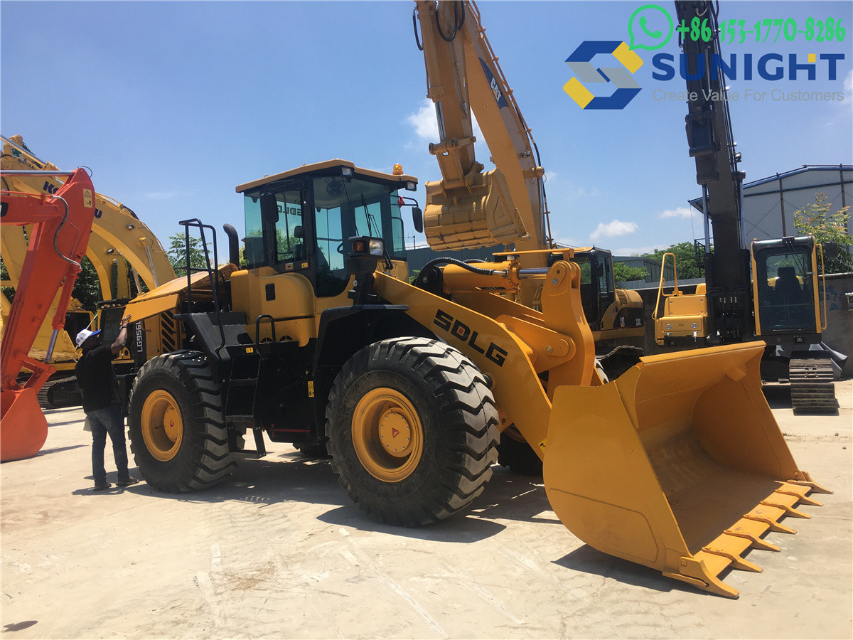 LG956 Front Wheel Loader 5ton Capacity SDLG Machinery