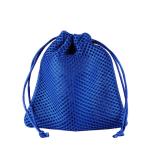 Polyester Flocking Fabric Drawstring Gift Bags 25x30cm Customized