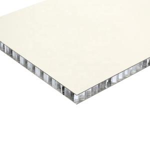 China Antiwear PVDF Aluminum Honeycomb Core Panel Nontoxic For Wall Cladding wholesale