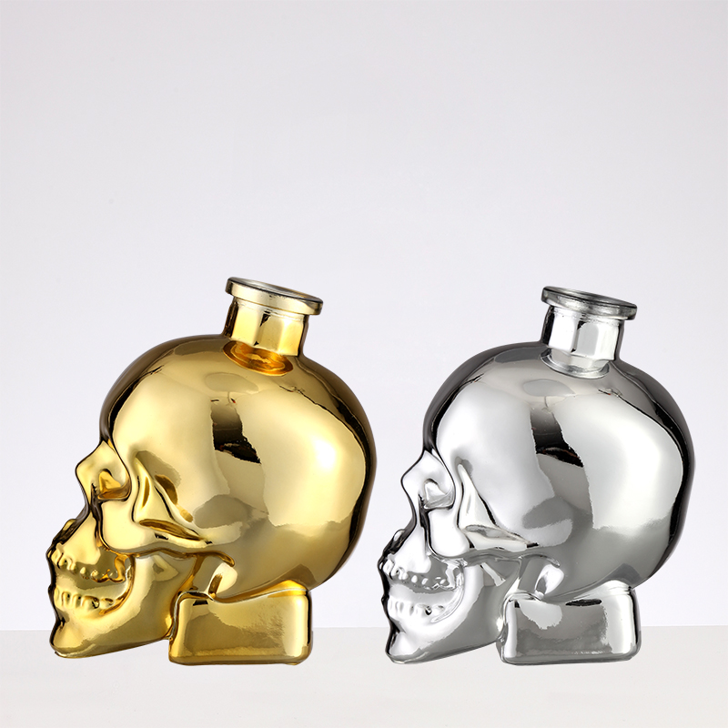 Level Carving Glass Bottles 500ML 750ML 1000ML for Customized Glass Products Liquor