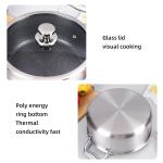 Hot Selling Stainless Steel Nonstick Stock Pot Induction Cooker Soup Pot