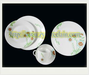 China 20pcs porcelian dinnerware set wholesale