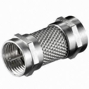 China F Connector F male to male F coupler connector wholesale