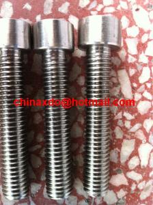 China hastelloy 2.4819 hexagon socket cap screw wholesale