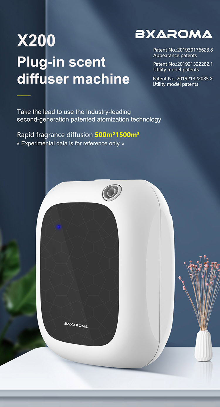 200ml Portable Hotel Scent Diffuser Disinfection Aroma Oil Diffuser