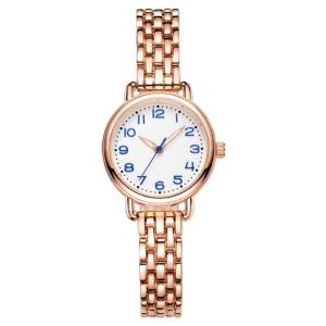 China ODM Automatic Ladies Wrist Watch 1ATM Waterproof With Mushroom Buckle wholesale