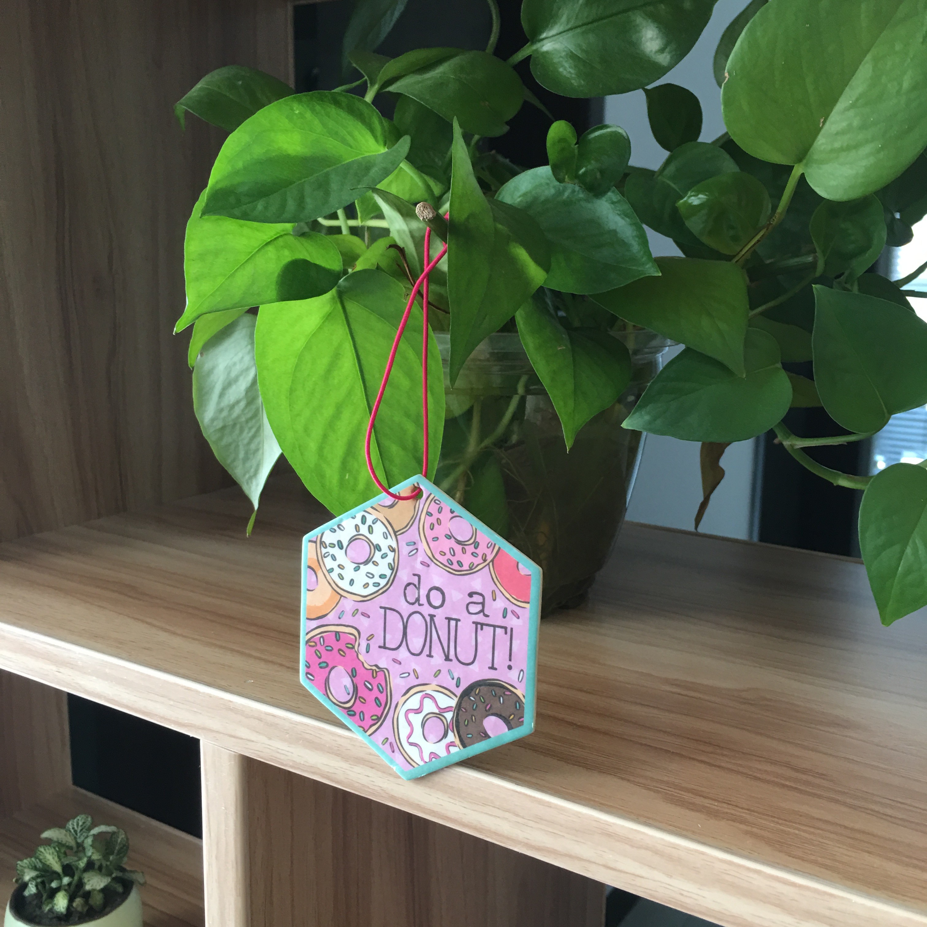CMYK Hanging Paper Air Freshener Four Color Printing