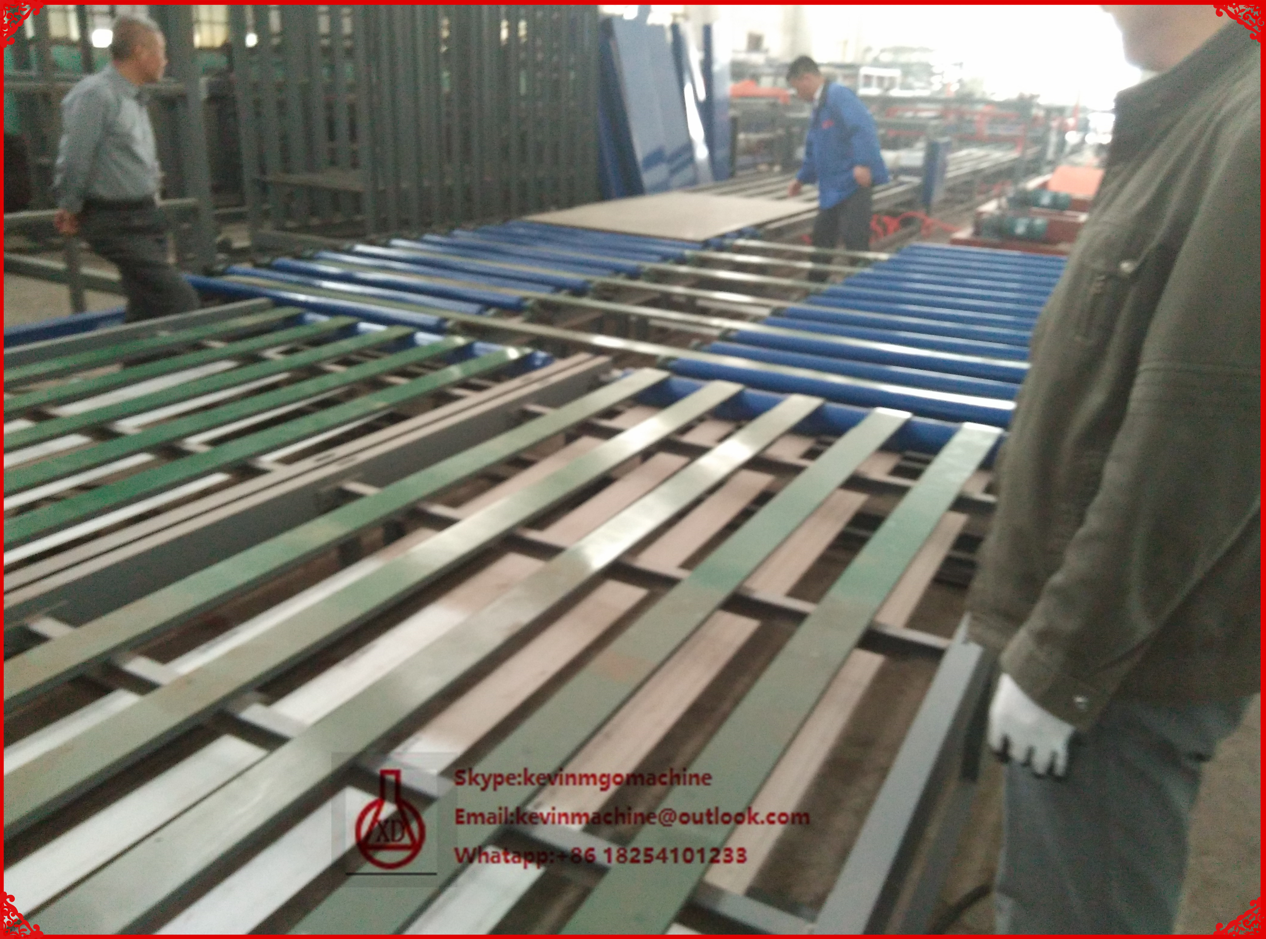 Fiber Cement Panel Roll Forming Machine for 6 mm - 18 mm Thickness 1.2 m Width Board