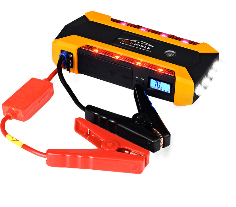 China 12V Car Battery Jump Starter 600A Peak Jump Starter ABS wholesale