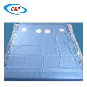 China Disposable PP PE Femoral Radial Angiography Drape Sheet For Medical Procedures wholesale
