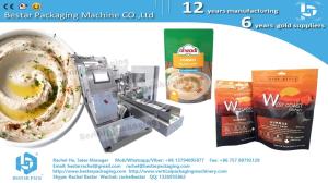 China Hummus zipper pouch automatic packaging machine [Bestar] doypack machine wholesale