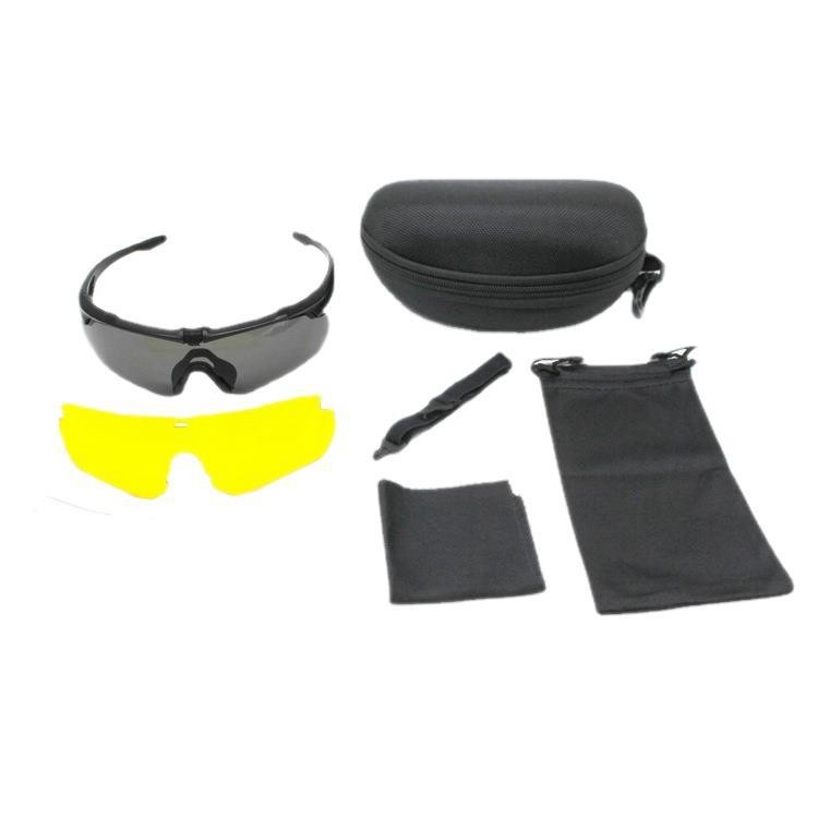 High Level Self Protection Shooting Outdoor Tactical Glasses Ce Certificated