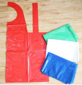 China Plastic HDPE LDPE Throw Away Aprons Disposable Single Folded Waterproof wholesale