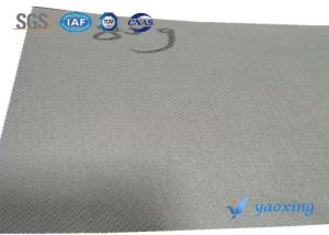 China Silicone Rubber Fireproof Fiberglass Fabric Flame Retardant Gray wholesale