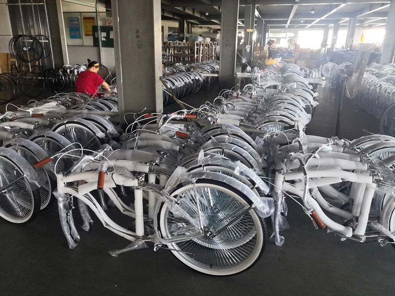 26*2.125 Tire Vintage Style Adult 26 inch Single Speed Retro Chrome Beach Cruiser Bike Bicycle