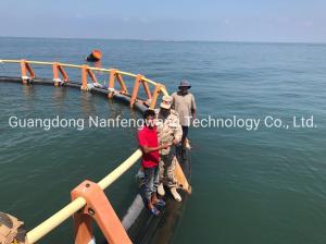 China Black and Yellow HDPE Anti-Typhoon Deep Sea Fishing Net Cage from Delivery Detail Two Weeks After Receiving Deposit wholesale