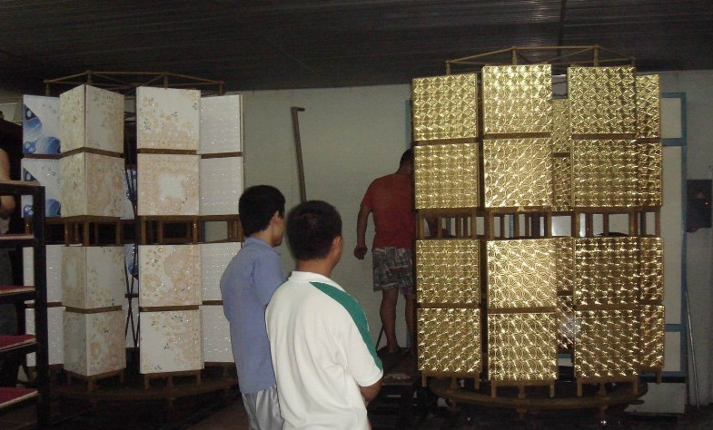 SS 304 Ceramic Tile PVD Coating Systems , Industrial Vacuum Plating Machine