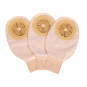 China Ostomy Bag Open Pouch Clamp Closure Drainable 15-60mm Beige wholesale