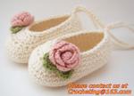 Crochet Baby, Booties, Socks Knitted, Newborn Loafers Shoes Plain Infant