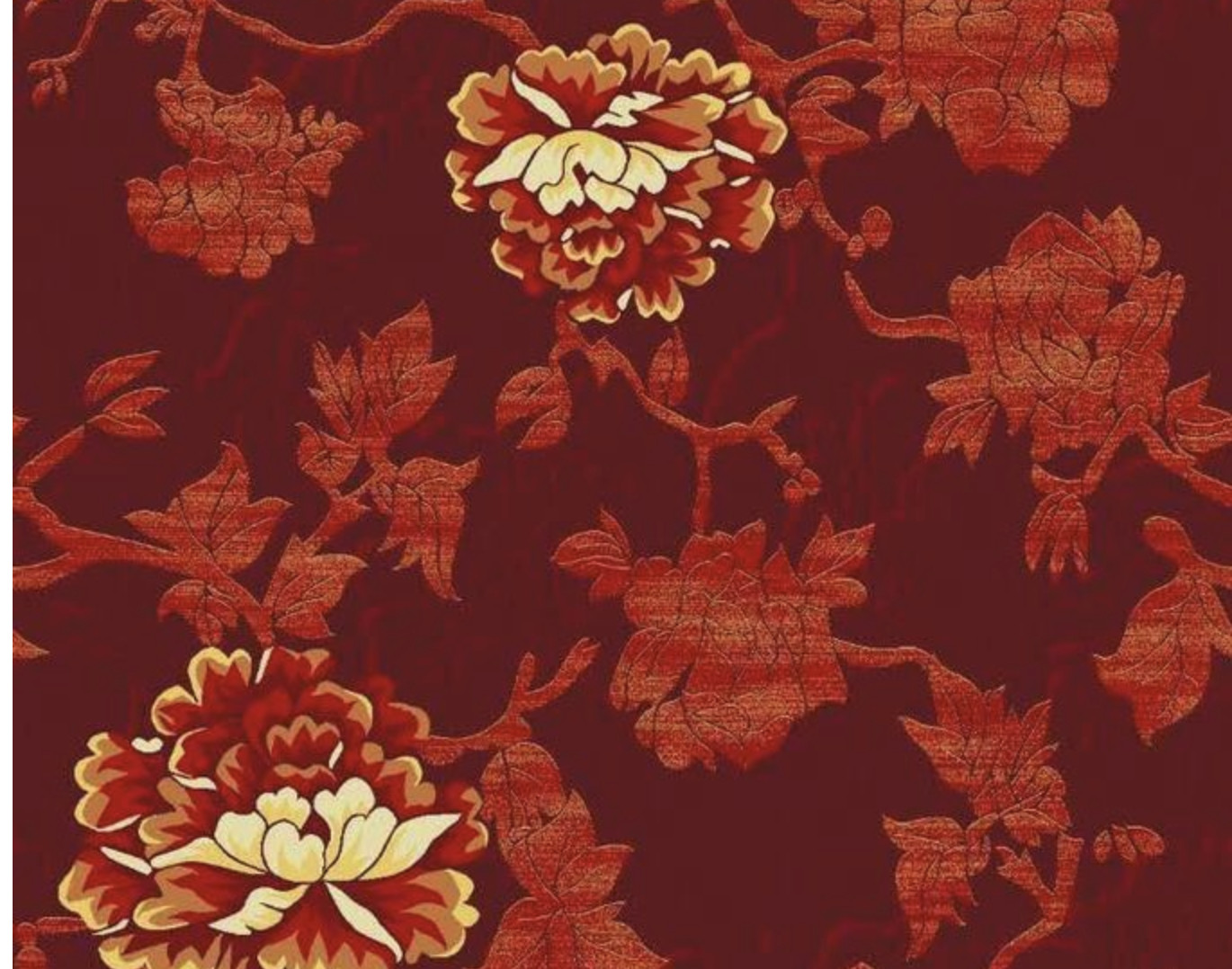 Commercial PVC Flooring New Zealand Wool With Nylon Material Eco - Friendly