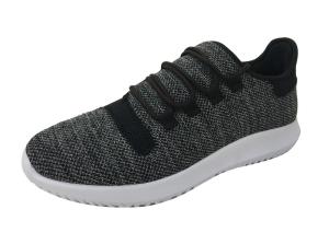 China Flyknit upper breathable athletic shoe super light weight MD outsole flyknit wholesale