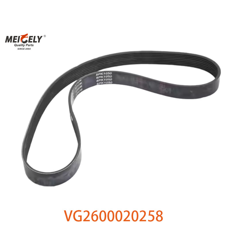Hot Selling VG2600020258 Alternator Belt Engine Spare Parts For HOWO