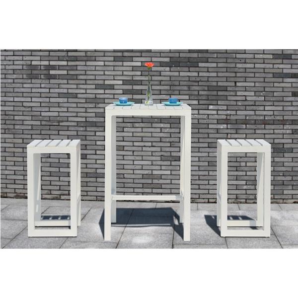 Mail Packing N Wooden Outdoor Furniture Bar Table Set and Bistro Chair for
