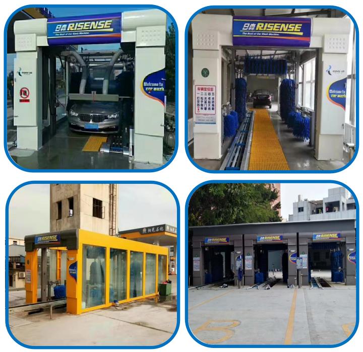 Support OEM -Chic Design Style Automatic Car Wash Machine for North/South America