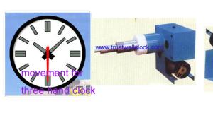 China clocks tower strong movement motor hour and minute hand drawings wholesale
