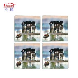 China Morden Style Clear Chopping Blank Tool Cutting Board For Kitchen Wine Glass Coaster wholesale