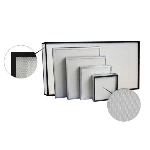 China HVAC Minipleat HEPA Filter Industrial ULPA Air Filter High Efficiency wholesale