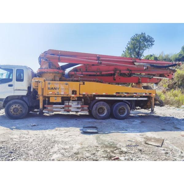 Ready Mix Concrete Pump Second Hand Sy 43 Meters Mixing Machine with Cylinder Type