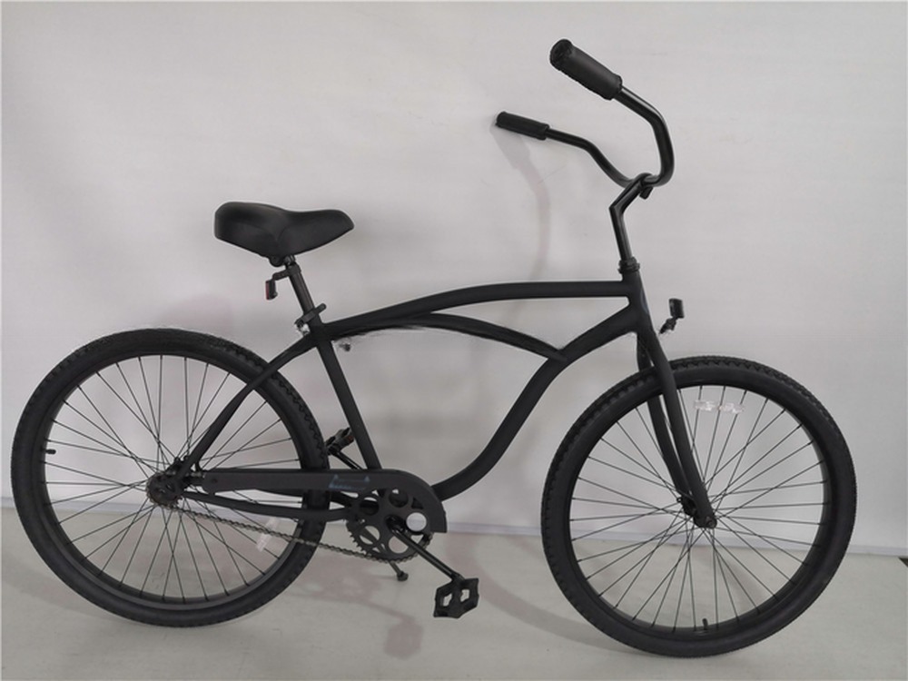Coaster Brake 26 inch Single Speed Hybrid Unisex Beach Cruiser Bike with 26*2.35 Tires