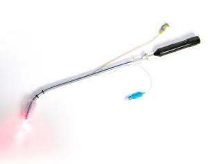 China Red Light Rigid Stylet Steel Video Nasopharyngoscope with Handle Usableness Medical Equipment wholesale